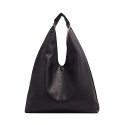 Cecilia 2-in-1 Reversible Hobo - Black / Pale Pink